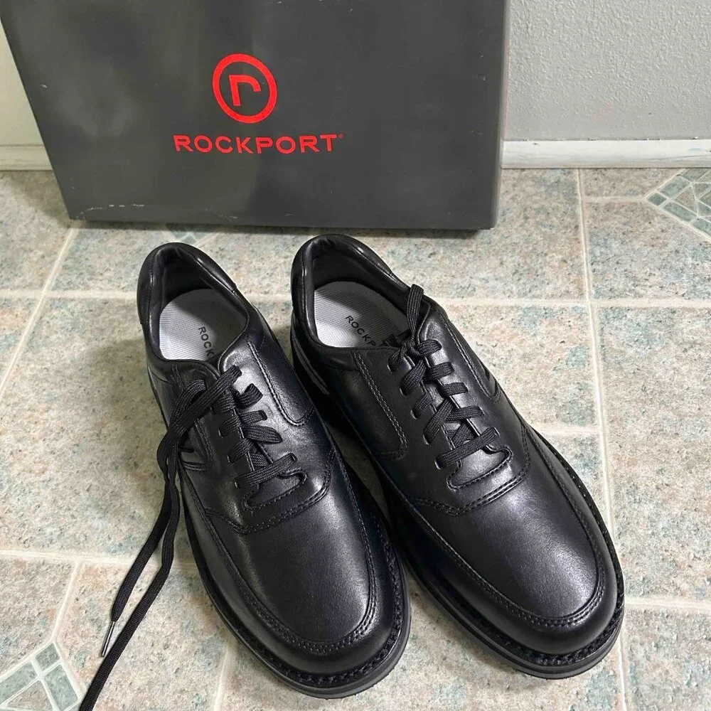 Mens NIB Rockport Lunesdale Walking Shoes Sz 10M